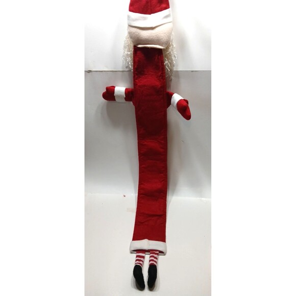 Santa Count Down Plush Advent Calendar Long Legs Children Christmas Fun - Picture 7 of 9